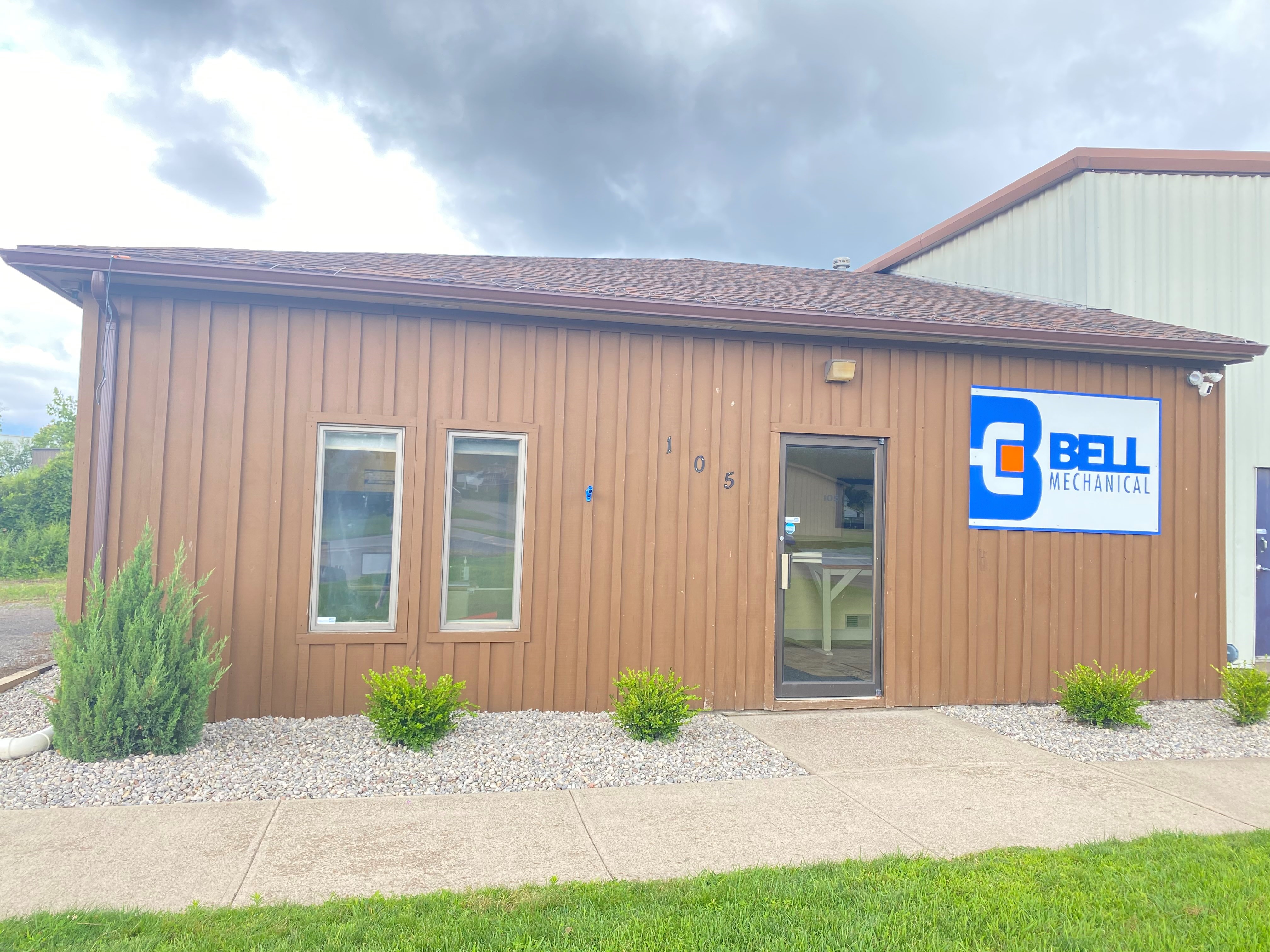 Outside of Bell Mechanical's Company Building 