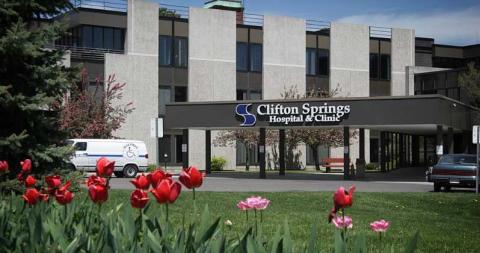 Clifton Springs Hospital Outside Building